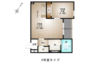 REGALEST西広島駅の間取り