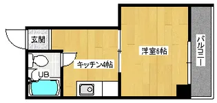 シリウス東平塚の間取り