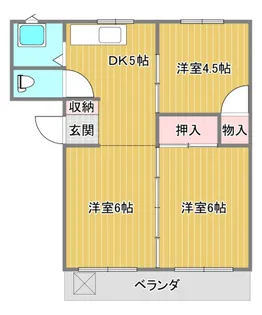 上野ビル【1階】の間取り
