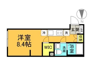 COLLINA向洋中町の間取り