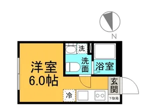 COLLINA向洋中町の間取り