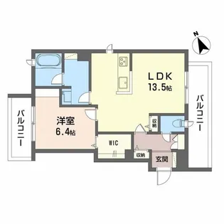 セントラル山田の間取り