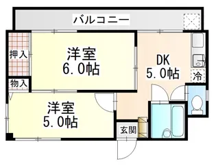 ハイム宮本の間取り