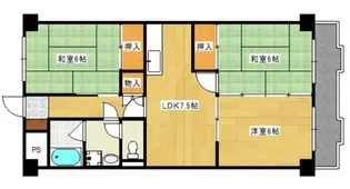 第2鈴峰ビルの間取り