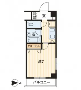 シャルマン三篠の間取り