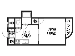 ハイネUの間取り