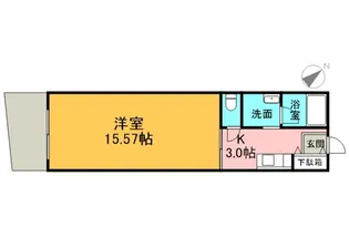 エスペランスモネ【6階】の間取り