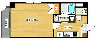 ウイング平和大通りの間取り