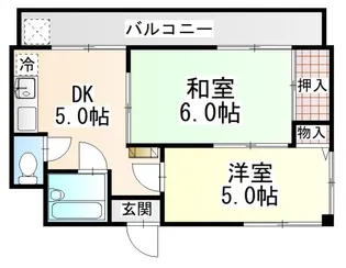 ハイム宮本の間取り
