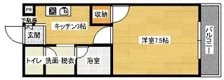 カーサ大塚【2階】の間取り