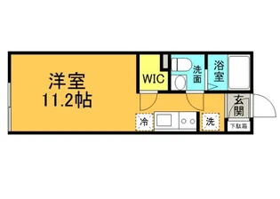 COLLINA牛田新町の間取り