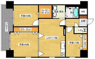 ノーブル千田公園の間取り