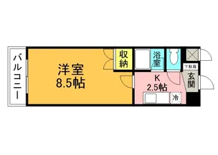 フェニックスマンション【2階】の間取り