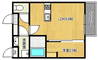 シンビ高須駅前2の間取り