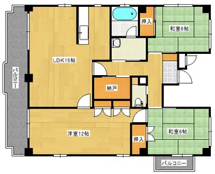セラビル【301号室】の間取り