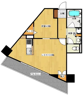 LUCENT石崎【3階】の間取り