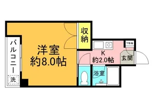 第3ヤマモトビル【3階】の間取り