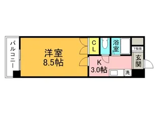 スクールハイツ陽光の間取り