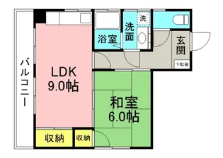 前田ビル【4階】の間取り