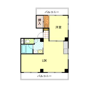 福地産業加古町ビルの間取り