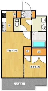 カサグランデ1【5階】の間取り