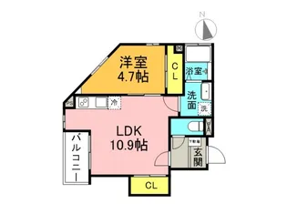 ココメゾンの間取り