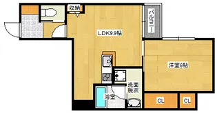 ルシエル【6階】の間取り