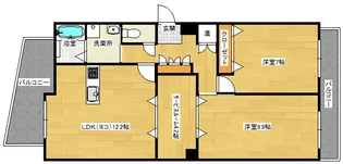 ルミエール幟の間取り