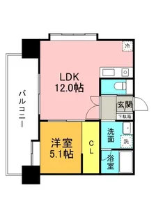 桜橋パークの間取り