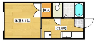 ボイスU【2階】の間取り
