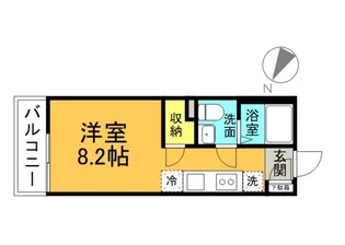 COLLINA中山新町の間取り