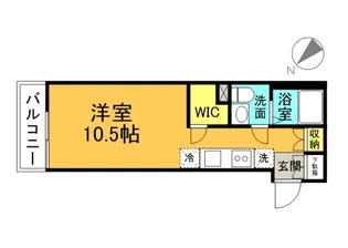 COLLINA中山新町の間取り