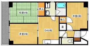 第2西村ビルの間取り
