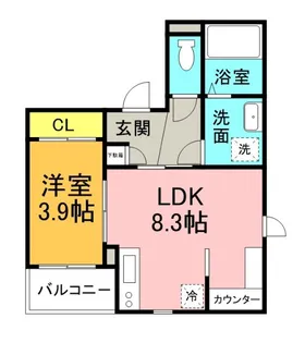 STORIA安芸長束の間取り