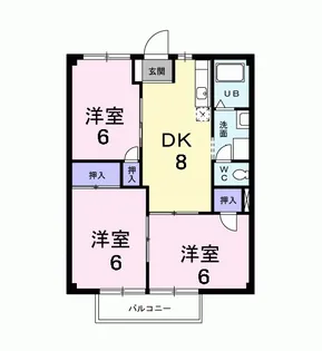 ニューシティ松田の間取り