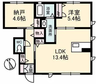リラフォートIの間取り