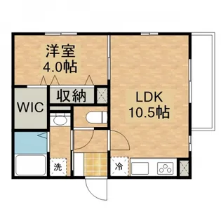 アリエッタ下温品の間取り