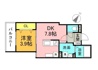 仮称)MIRAISM旭の間取り