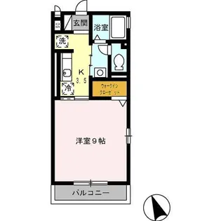 グランモア西風の間取り