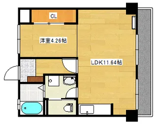 ソフィアコート庚午中の間取り