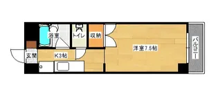 グリーンルージュ旭山の間取り
