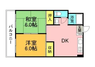 二宮ビルの間取り