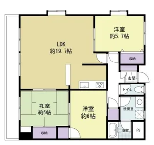 メモリーさくらの間取り