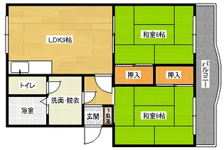 カルチェ森下の間取り