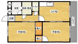 オダマンションの間取り