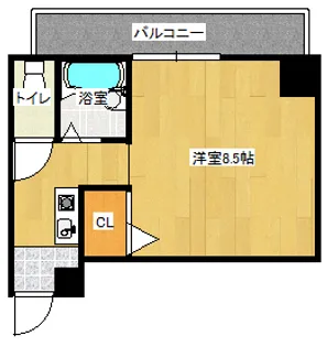 CASA東白島の間取り