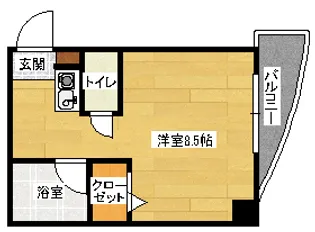 CASA東白島の間取り