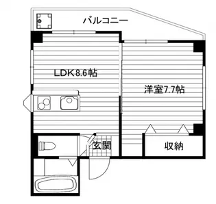 相原ビルの間取り