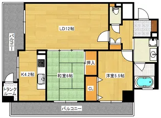 J’city高須弐番館の間取り