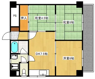 第2西村ビルの間取り